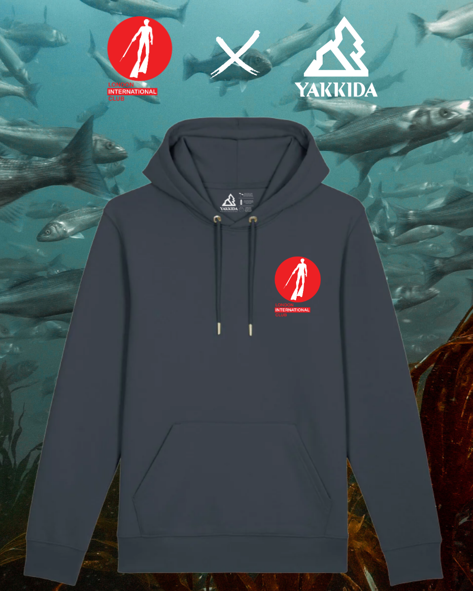 LONDON INTERNATIONAL CLUB OF SPEARFISHING HOODIE