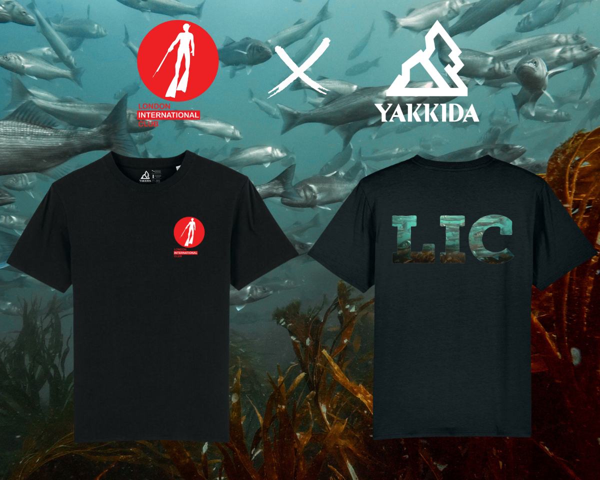 LONDON INTERNATIONAL CLUB OF SPEARFISHING TEE